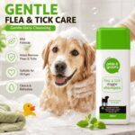 Medicated Dog Shampoo Prevent Flea and Tick Pride & Groom Mild Formulation Shamp - Image 3