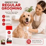 300ml 2 Pack &1 Pack Dog Shampoo Shed Control Puppy Shampoo - Cherry Fragranced. - Image 3